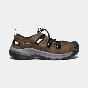 Keen Atlanta II Cooler+ (Steel Tå) Sandaler Herre Brune / Sort | ENX-973608