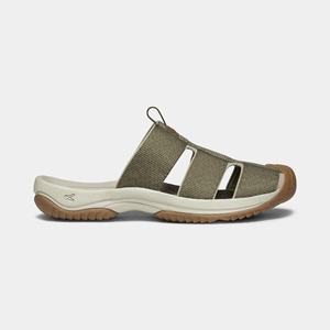 Keen Belize Badesandaler Herre Olivengrøn / Grå / Brune | YKE-678091