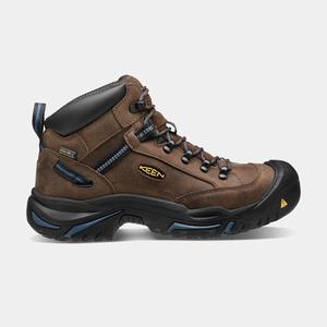 Keen Braddock AL Waterproof Mid (Steel Tå) Arbejdsstøvler Herre Blå | NST-683520