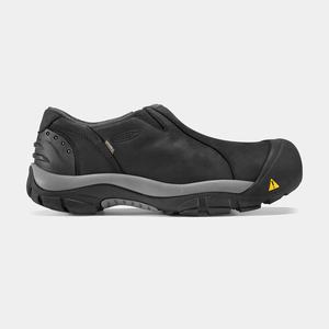 Keen Brixen Waterproof Low Vinter Sko Herre Sort | FKJ-516792
