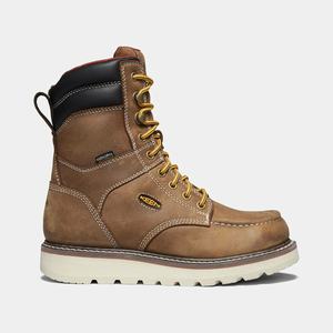 Keen Cincinnati 8" Waterproof (Soft Tå) Arbejdsstøvler Dame Brune | YZD-851274