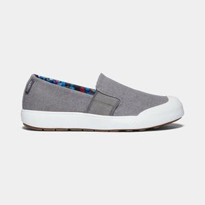 Keen Elena Slip On Sko Dame Grå / Hvide | OQK-139582