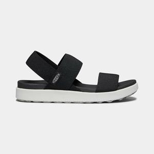 Keen Elle Backstrap Sandaler Dame Sort | IBU-196734