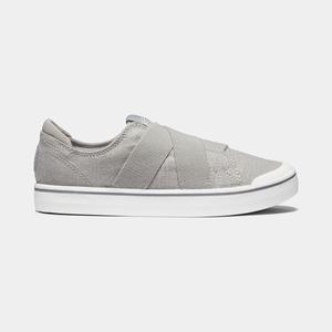 Keen Elsa IV Gore Slip On Sko Dame Dyb Grå / Hvide | GFJ-580293