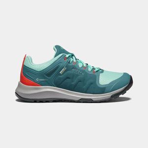 Keen Explore Waterproof Vandresko Dame Grøn / Orange | RBC-476518