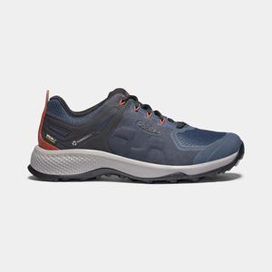 Keen Explore Waterproof Vandresko Herre Blå | ATO-943705