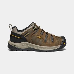 Keen Flint II (Soft Tå) Arbejdssko Herre Brune | ZEI-590826