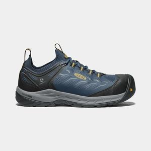 Keen Flint II Sports (Carbon-Fiber Tå) Arbejdssko Herre Mørkeblå / Grå | QIM-346759