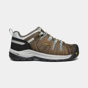 Keen Flint II (Steel Tå) Arbejdssko Dame Brune | IEY-127960