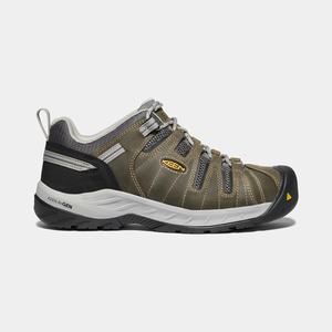 Keen Flint II (Steel Tå) Arbejdssko Herre Brune | WJL-309216