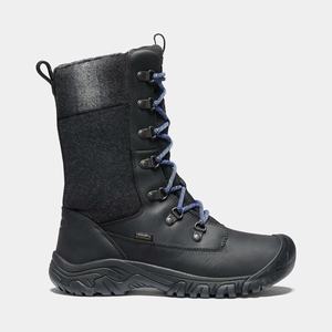 Keen Greta Høje Waterproof Vandrestøvler Dame Sort | ISH-978625