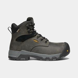 Keen Helena 6" Waterproof (Composite Tå) Arbejdsstøvler Dame Sort | DTS-160978