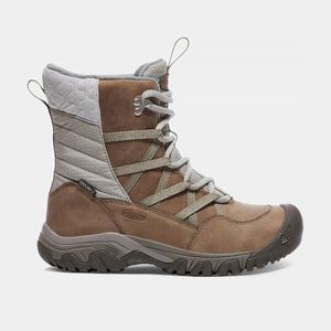 Keen Hoodoo III Blonder Up Vinterstøvler Dame Grå / Brune | KCY-032564