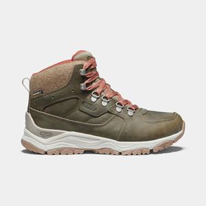 Keen Innate Læder Waterproof Vandrestøvler Dame Grå / Brune | LPX-175209