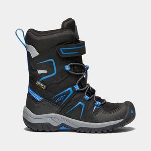 Keen Levo Waterproof Vinter Snestøvler Børn Sort / Blå | FHB-764318