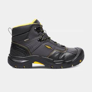 Keen Logandale Waterproof (Steel Tå) Arbejdsstøvler Herre Sort | MKI-506921