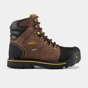 Keen Milwaukee Waterproof (Steel Tå) Arbejdsstøvler Herre Brune / Sort | TPO-875603