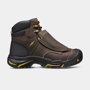 Keen Mt Vernon 6" Met (Steel Tå) Arbejdsstøvler Herre Brune | XRU-459218