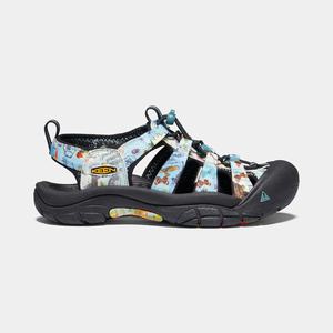 Keen Newport H2 Vandresandaler Dame Blå / Sort | HJU-426709