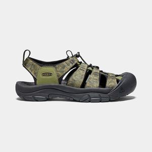 Keen Newport H2 Vandresandaler Herre Olivengrøn / Sort | ASM-914652