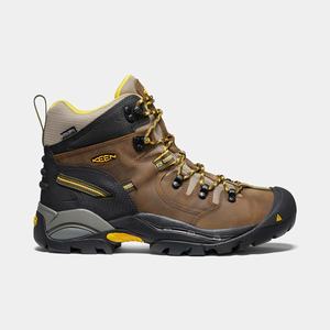 Keen Pittsburgh 6" (Steel Tå) Arbejdsstøvler Herre Sort | GQW-982615