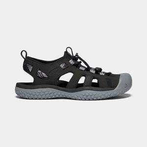 Keen SOLR Vandresandaler Dame Sort / Grå | YKR-382710