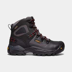 Keen ST. Paul 6" WP (Carbon-Fiber Tå) Arbejdsstøvler Herre Sort | CHE-642130