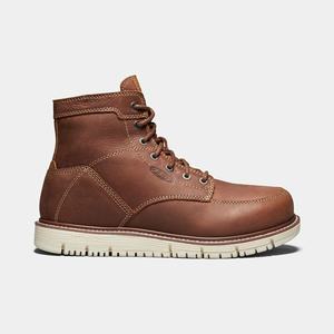 Keen San Jose 6" (Soft Tå) Arbejdsstøvler Herre Hvide | PYJ-291735