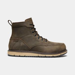 Keen San Jose 6" Waterproof (Aluminum Tå) Arbejdsstøvler Herre Brune / Sort | FGT-769281