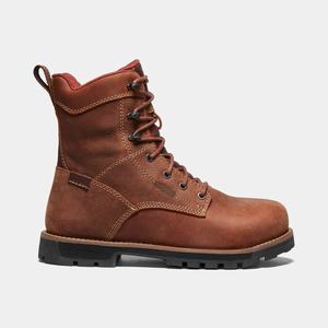 Keen Seattle 8" Waterproof (Aluminum Tå) Arbejdsstøvler Dame Sort | FHQ-691273