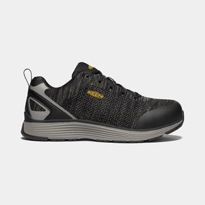 Keen Sparta (Aluminum Tå) Arbejdssko Herre Sort / Grå | KDX-385064