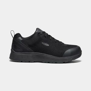 Keen Sparta (Aluminum Tå) Arbejdssko Herre Sort | RBU-428376