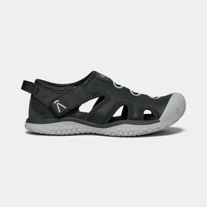 Keen Stingray Sandaler Børn Sort / Dyb Grå | XYU-576329