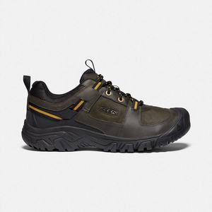 Keen Targhee III Casual Sko Herre Sort / Olivengrøn / Guld | MSU-925340