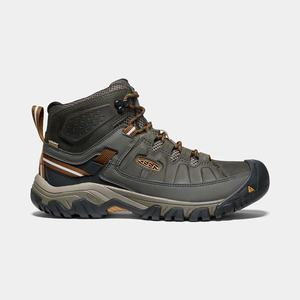 Keen Targhee III Waterproof Mid Vandrestøvler Herre Sort / Olivengrøn | TQF-485976