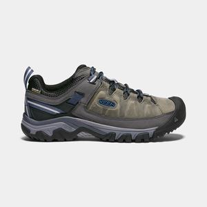 Keen Targhee III Waterproof Vandresko Herre Grå / Blå | XSB-615279