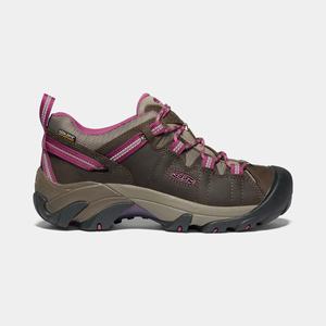 Keen Targhee II Waterproof Vandresko Dame Brune / Lyserød | CLE-358421