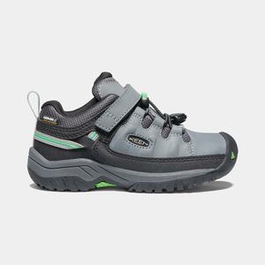 Keen Targhee Waterproof Vandresko Børn Grå / Grøn | RUI-573492