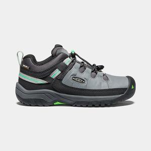 Keen Targhee Waterproof Vandresko Børn Grå / Grøn | TWP-765294