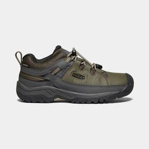 Keen Targhee Waterproof Vandresko Børn Olivengrøn | KVJ-825019