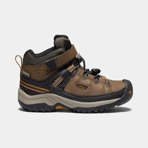 Keen Targhee Waterproof Vandrestøvler Børn Brune | CTU-328695