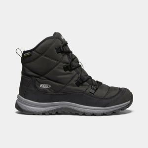 Keen Terradora Ankle Waterproof Vinterstøvler Dame Sort / Grå | ABQ-302617