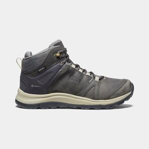 Keen Terradora II Læder Waterproof Vandrestøvler Dame Grå / Brune | DUV-409286