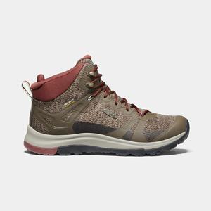 Keen Terradora II Vandrestøvler Dame Brune / Rød | FAD-648507