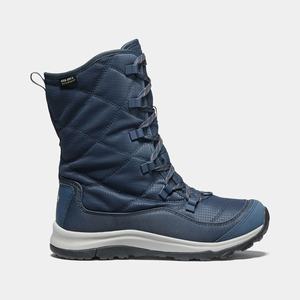 Keen Terradora II Vinter Blonder Up Waterproof Vinterstøvler Dame Mørkeblå / Blå / Grå | CVI-493218