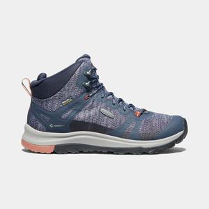 Keen Terradora II Waterproof Vandrestøvler Dame Blå | XKU-708631