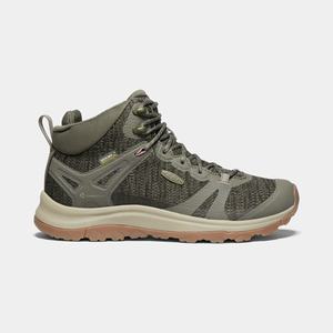 Keen Terradora II Waterproof Vandrestøvler Dame Olivengrøn / Lyserød | YCS-043586