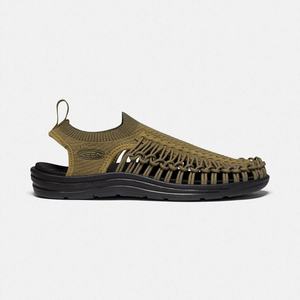 Keen UNEEK Evo Sandaler Herre Sort | CTJ-840967