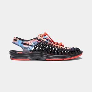 Keen UNEEK x Garcia Sandaler Dame Sort / Orange | YVF-832146