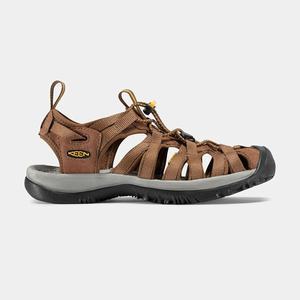 Keen Whisper Vandresandaler Dame Kaffe / Gul | NWO-047321